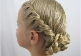 Easy Party Hairstyles for Teenagers Quick Easy Updos for Kids 2018