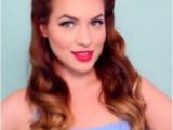 Easy Pin Up Hairstyles for Long Hair Easy 1950s Hairstyles for Long Hair