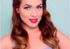 Easy Pin Up Hairstyles for Long Hair Easy 1950s Hairstyles for Long Hair