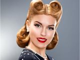 Easy Pinned Up Hairstyles Vintage Hairstyles Hairstyles
