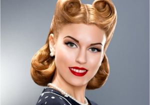 Easy Pinned Up Hairstyles Vintage Hairstyles Hairstyles