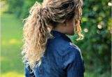 Easy Ponytail Hairstyles for Curly Hair 32 Easy Hairstyles for Curly Hair for Short Long