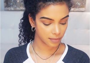 Easy Ponytail Hairstyles for Curly Hair 9 Easy the Go Hairstyles for Naturally Curly Hair