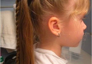 Easy Ponytail Hairstyles for Kids Cute Braided Hairstyles for Kids Awesome Braided