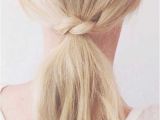 Easy Ponytail Hairstyles for Short Hair 10 Cute Simple Hairstyles for Short Hair