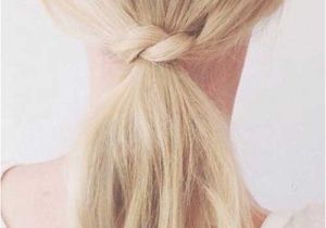 Easy Ponytail Hairstyles for Short Hair 10 Cute Simple Hairstyles for Short Hair