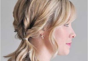 Easy Ponytail Hairstyles for Short Hair Cute Ponytails for Short Hair Pinterest