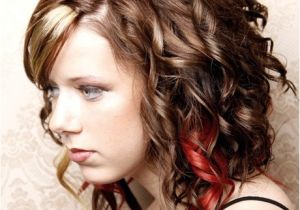 Easy Pretty Hairstyles for Curly Hair Easy Curly Hairstyles for School