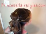 Easy Princess Hairstyles for Kids Belle Hairstyle for Short Hair Hairstyles for Girls