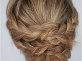 Easy Prom Hairstyles with Braids Prom Hairstyles for Medium Hair Updos Braidshairstyle How to Easy