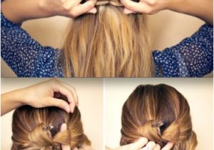 Easy Put Up Hairstyles Put A Bow It 5 Easy Bow Hairstyles