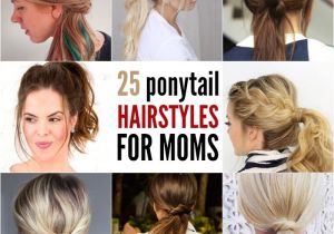 Easy Short Hairstyles for Busy Moms Quick and Easy Ponytail Hairstyles for Busy Moms