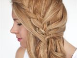 Easy Side Swept Hairstyles Easy Lace Braid the Side Swept Hairstyle Tutorial Hair