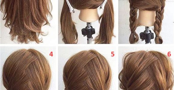Easy Step by Step Hairstyles for Medium Length Hair Easy Step by Step Hairstyles for Medium Hair