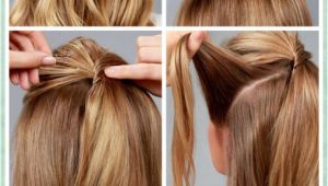 Easy Step by Step Hairstyles with Pictures Simple Diy Braided Bun & Puff Hairstyles Pictorial