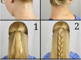 Easy Steps to Do Hairstyles Easy Updos for Long Hair Step by Step to Do at Home In