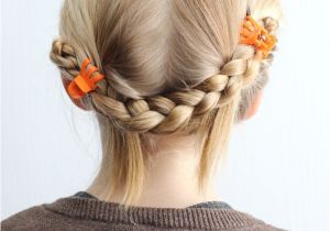 Easy Tied Up Hairstyles 5 Minute School Day Hair Styles Fynes Designs