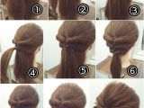 Easy Tied Up Hairstyles for Short Hair I M Going to Try This Updo Hairstyle Pinterest