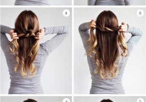 Easy Tied Up Hairstyles Simple Tied Up Hairstyles