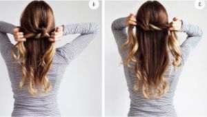 Easy Tied Up Hairstyles Simple Tied Up Hairstyles