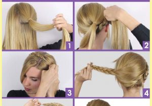 Easy to Do College Hairstyles How to Do An Easy Milkmaid Braid with Hair Guru Sasha