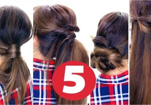 Easy to Do Everyday Hairstyles for Long Hair Lazy Day Hairstyles for School