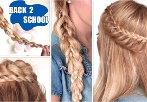 Easy to Do Hairstyles for Long Hair for School Quick and Easy Hairstyles for School for Long Hair