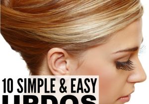 Easy to Do Hairstyles for Shoulder Length Hair 10 Simple Updos for Shoulder Length Hair