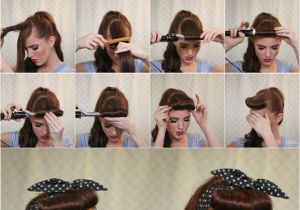 Easy to Do Pin Up Hairstyles Crazy Retro Hairstyle Tutorials