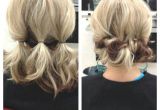 Easy to Do Upstyle Hairstyles Updo for Shoulder Length Hair … Lori