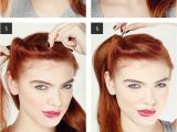 Easy to Do Vintage Hairstyles Easy Retro Hair Tutorial Love and Sayings