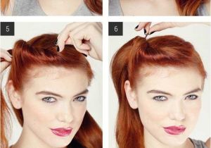 Easy to Do Vintage Hairstyles Easy Retro Hair Tutorial Love and Sayings