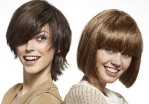 Easy to Handle Hairstyles Blunt Cut Bangs Hairstyles