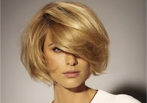 Easy to Maintain Bob Haircuts Easy to Maintain Blonde Bob with Diagonal Bangs