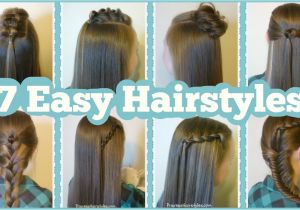 Easy to Make Hairstyles for School 7 Quick & Easy Hairstyles for School Hairstyles for