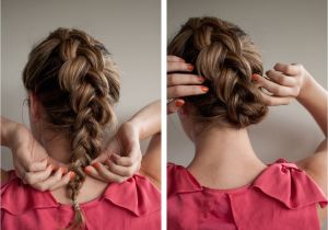 Easy Up Hairstyles to Do Yourself Braided Upstyle Hair Romance On Latest Hairstyles Hair