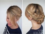 Easy Upstyle Hairstyles Hairstyle How to Easy Braided Updo Tutorial Hair Romance