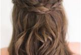 Easy Wedding Hairstyles Half Up 114 Best Half Up Half Down with Braids Images