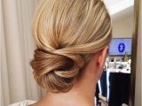 Elegant Hairstyles Buns Get Inspired by This Fabulous Simple Low Bun Wedding Hairstyle