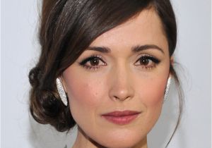Elegant Hairstyles for Black Tie events Rose byrne In 2013 G Day Usa Los Angeles Black Tie Gala Red Carpet
