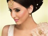 Elegant Hairstyles for Indian Wedding Indian Bridal Updo Wedding Hairstyles Pinterest