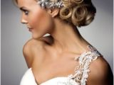 Elegant Hairstyles for One Strap Dresses Wedding Dress by Sweet Deeee Wedding Pinterest