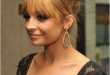Elegant Hairstyles with Fringe formal Updos for Long Hair Would Probably Put the Bangs Up though