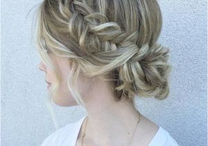 Evening Hairstyles for Chin Length Hair 50 Amazing Updos for Medium Length Hair Braids