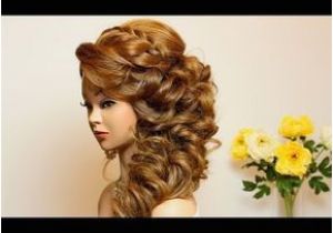 Everyday Hairstyles for Long Hair Youtube Curly Prom Bridal Hairstyle for Long Hair Tutorial In 2018