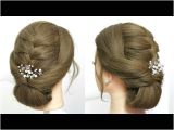 Everyday Hairstyles for Long Hair Youtube Easy Everyday Hairstyle Simple Party Updo for Long Hair Tutorial