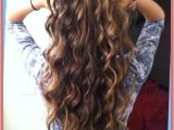 Everyday Hairstyles for Permed Hair Loose Spiral Perm for Medium Length Hair before and after