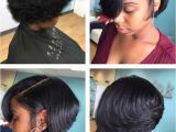 Everyday Hairstyles for Short Black Hair Silk Press and Cut Short Cuts In 2019 Pinterest