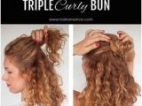 Everyday Updo Hairstyles for Curly Hair 22 Best Curly Hair Buns Images