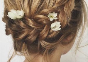 Everyday Updo Hairstyles for Short Hair 24 Chic Wedding Hairstyles for Short Hair